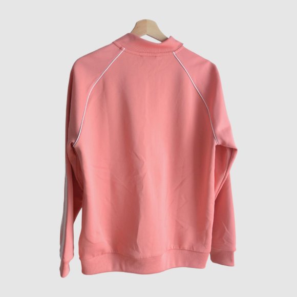 Adidas Originals Track Jacket – Coral, Size L, Classic 3-Stripes Design - Picture 3 of 3